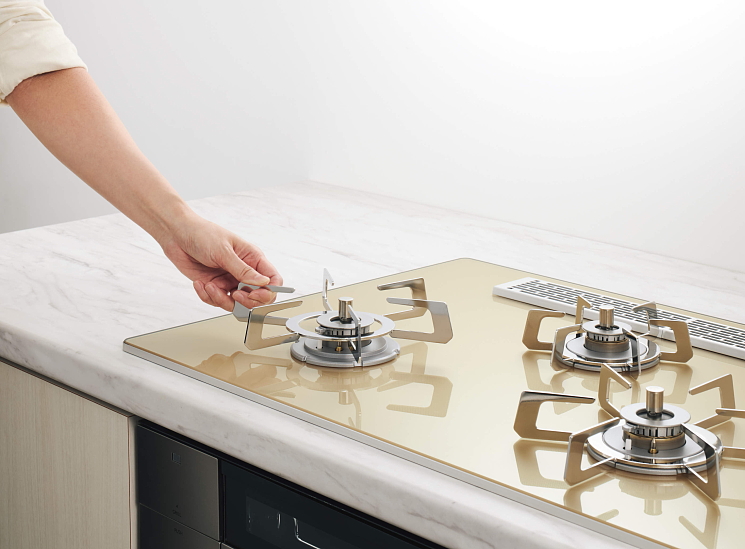 カバーレスバーナーキャップ&ラックリングゴトク